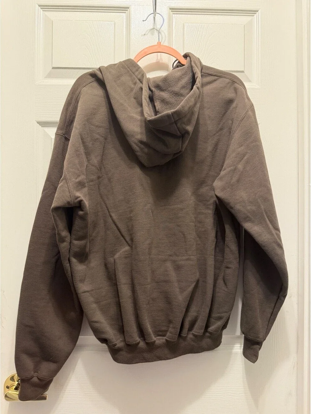 Carhartt K122 Timber Brown Midnight Full Zip Hooded Sweatshirt Hoodie Large